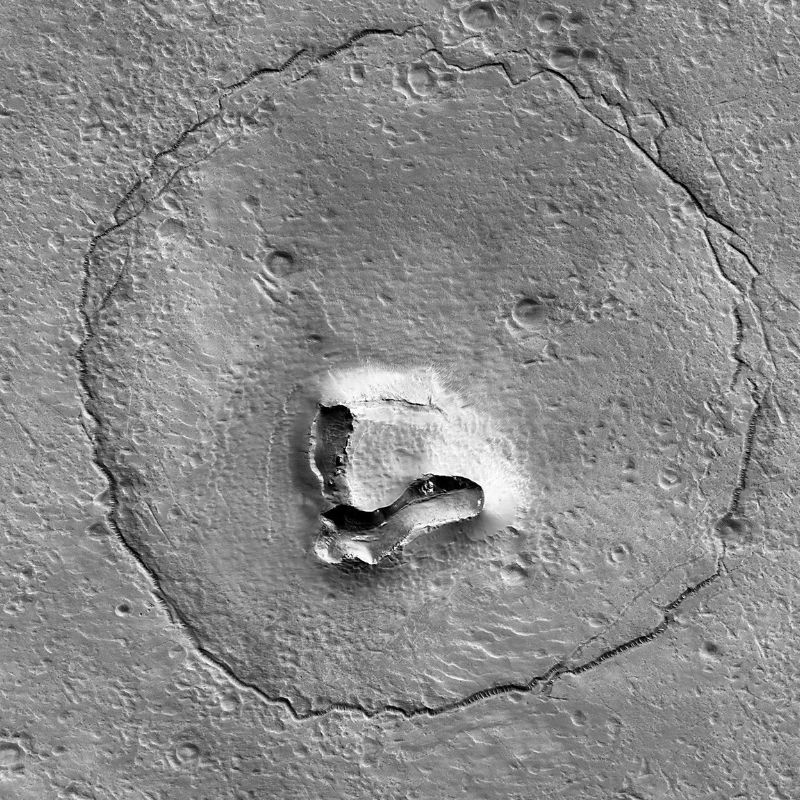 NASA Orbiter’s latest capture on Mars is… a teddy bear?