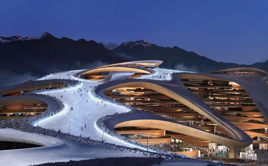 Saudi Arabia’s Neom Trojena will let you ski outdoors all year round