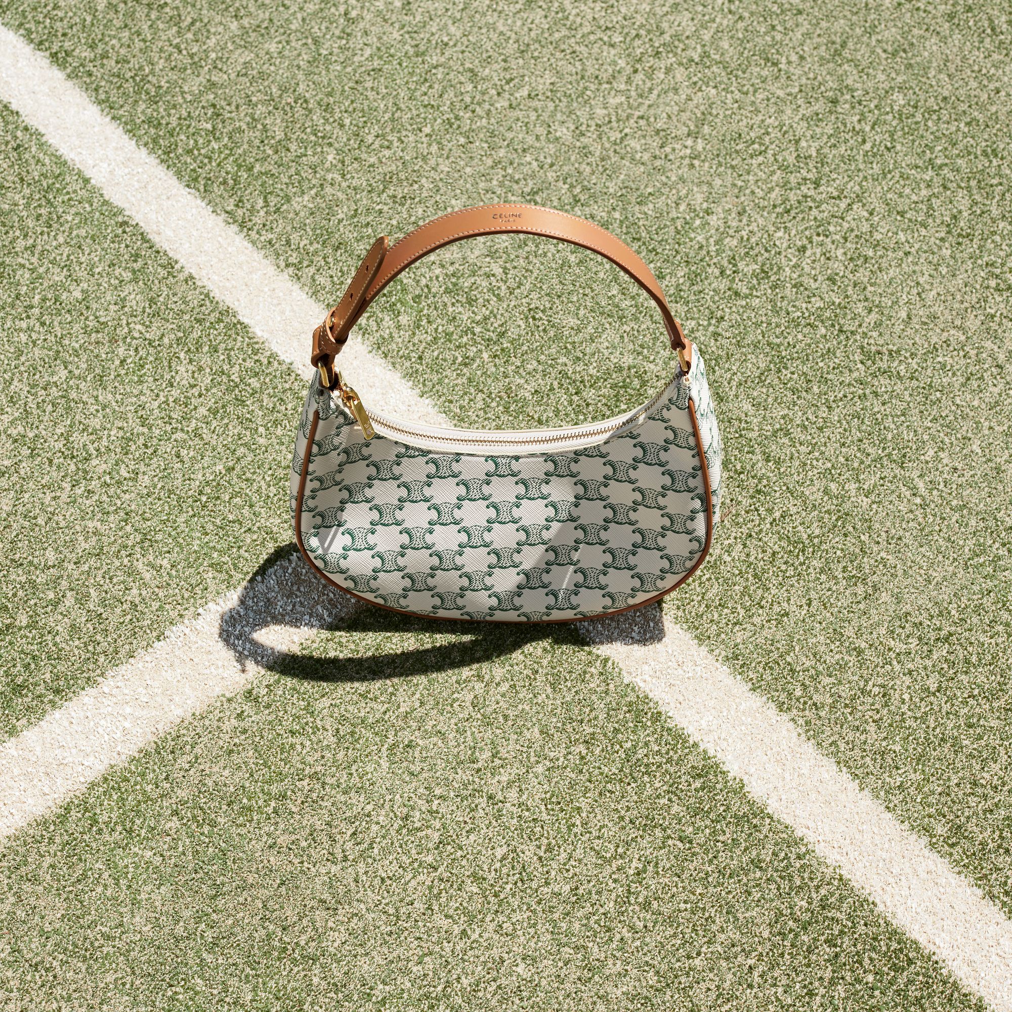 Celine's La Collection Tennis capsule nails tennis core trend