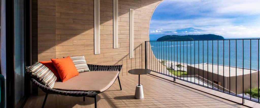parkroyal hotels and resorts langkawi beachfront villas Malaysia balcony