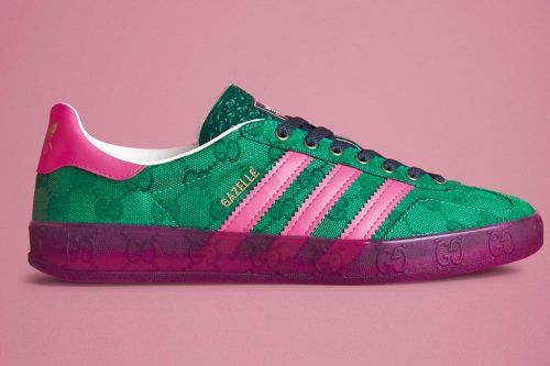 靴 GUCCI adidas adidas x Gucci ZX 8000 Pink Strata Men's - IE2271 / 721936