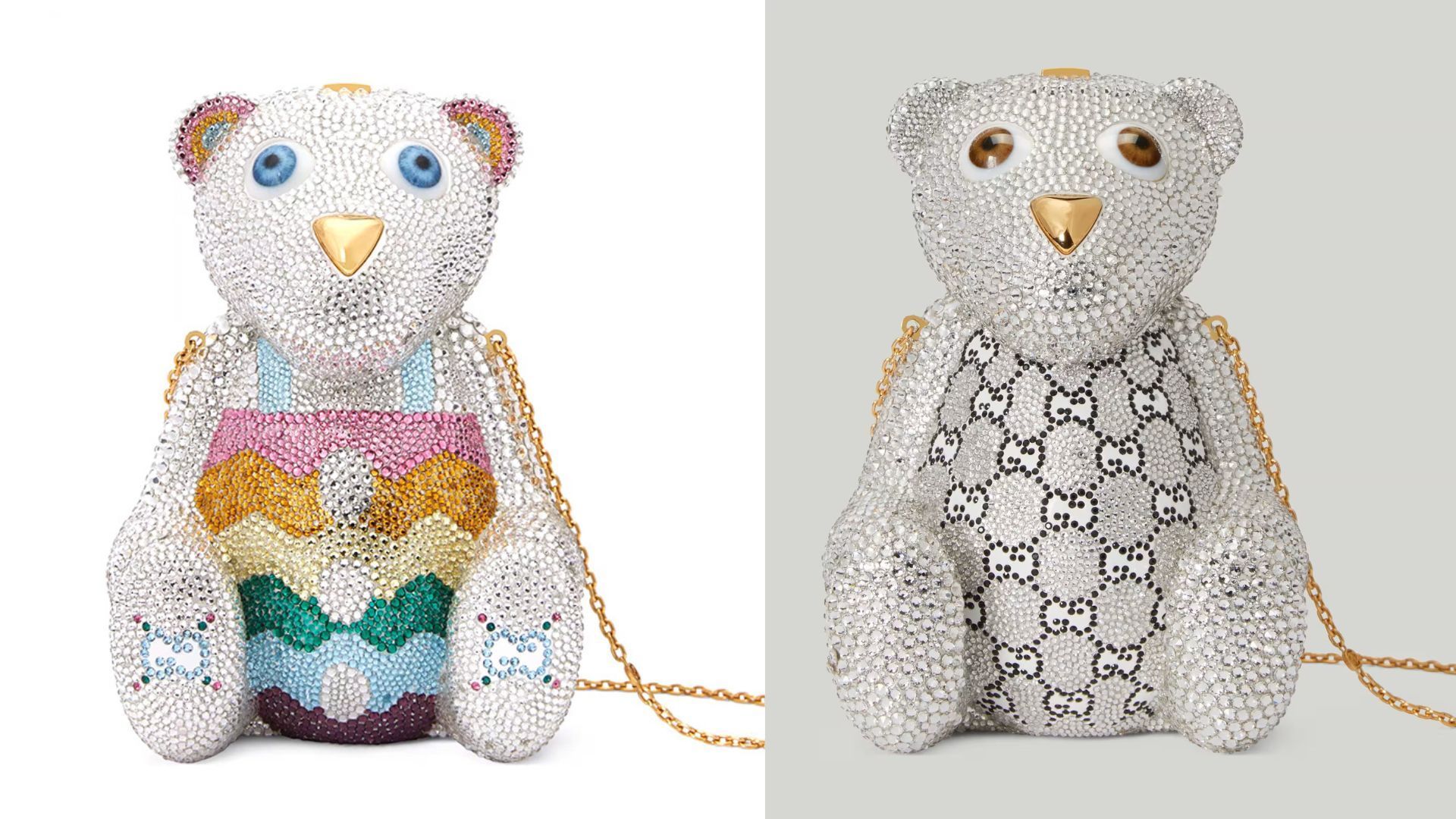 Gucci launches teddy bear-shaped crystal Minaudière bags for SGD57k