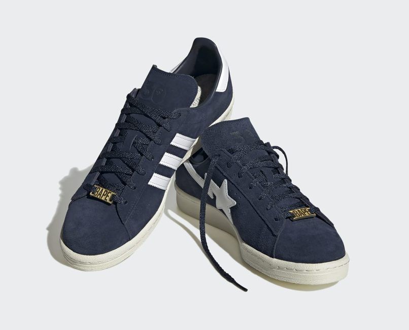 adidas gazelle silver green womens adidas Originals Campus 00s x BAPE - KJ8851 | SNS main image 0