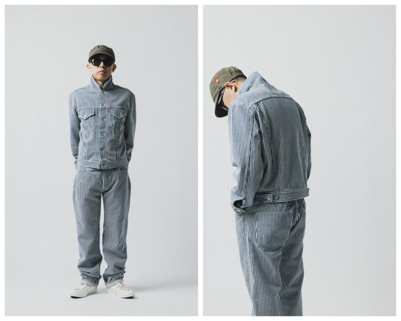 NIGO returns with Levi's for a two-piece SS23 Hickory Stripe Capsule