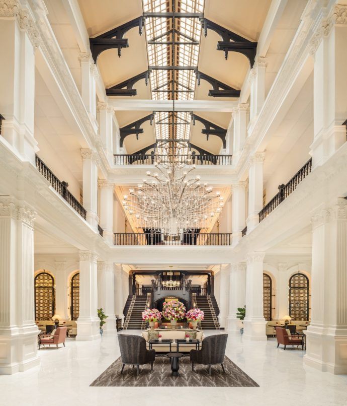 Raffles Hotel The Grand Lobby