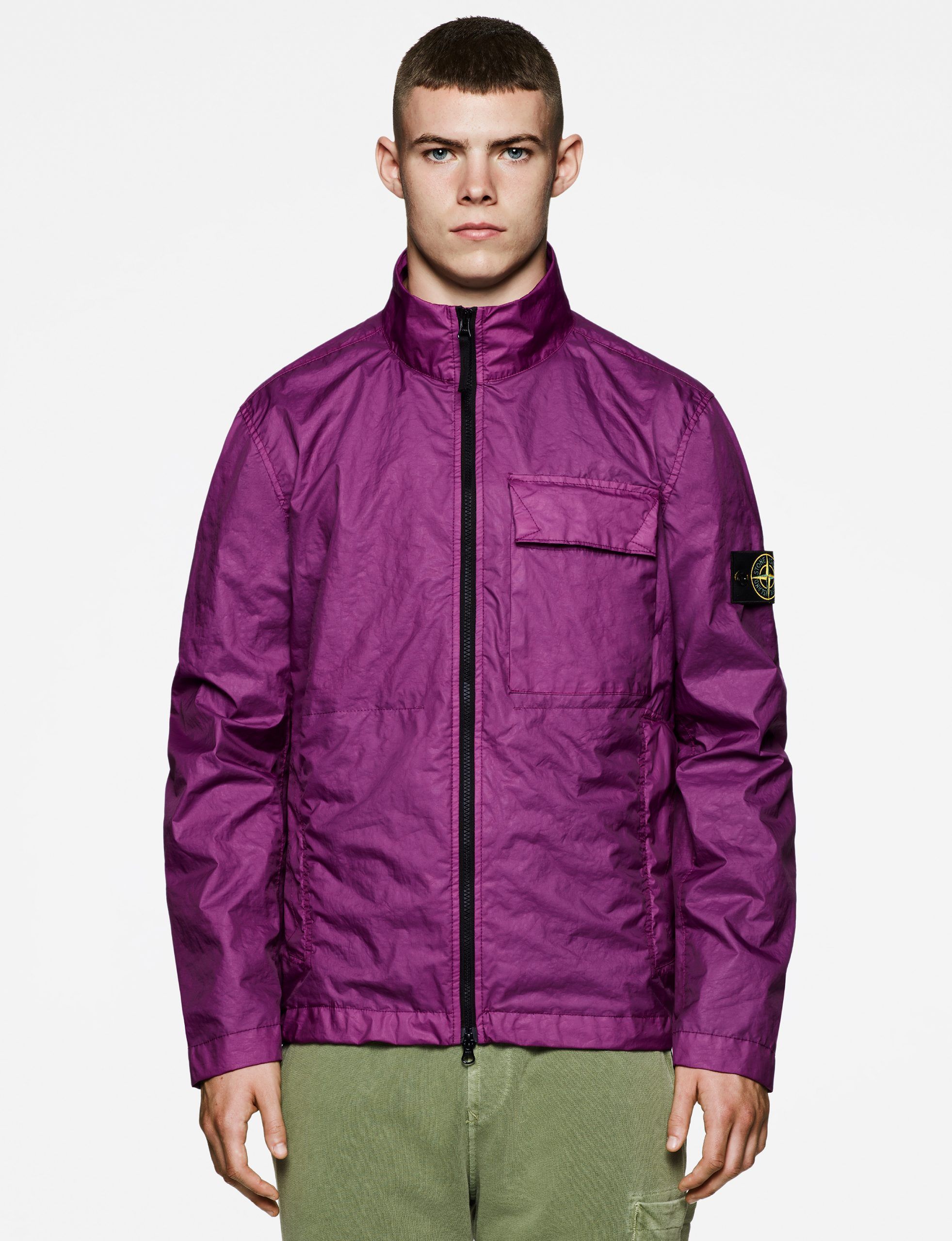 Стон Айленд ss23 Purple