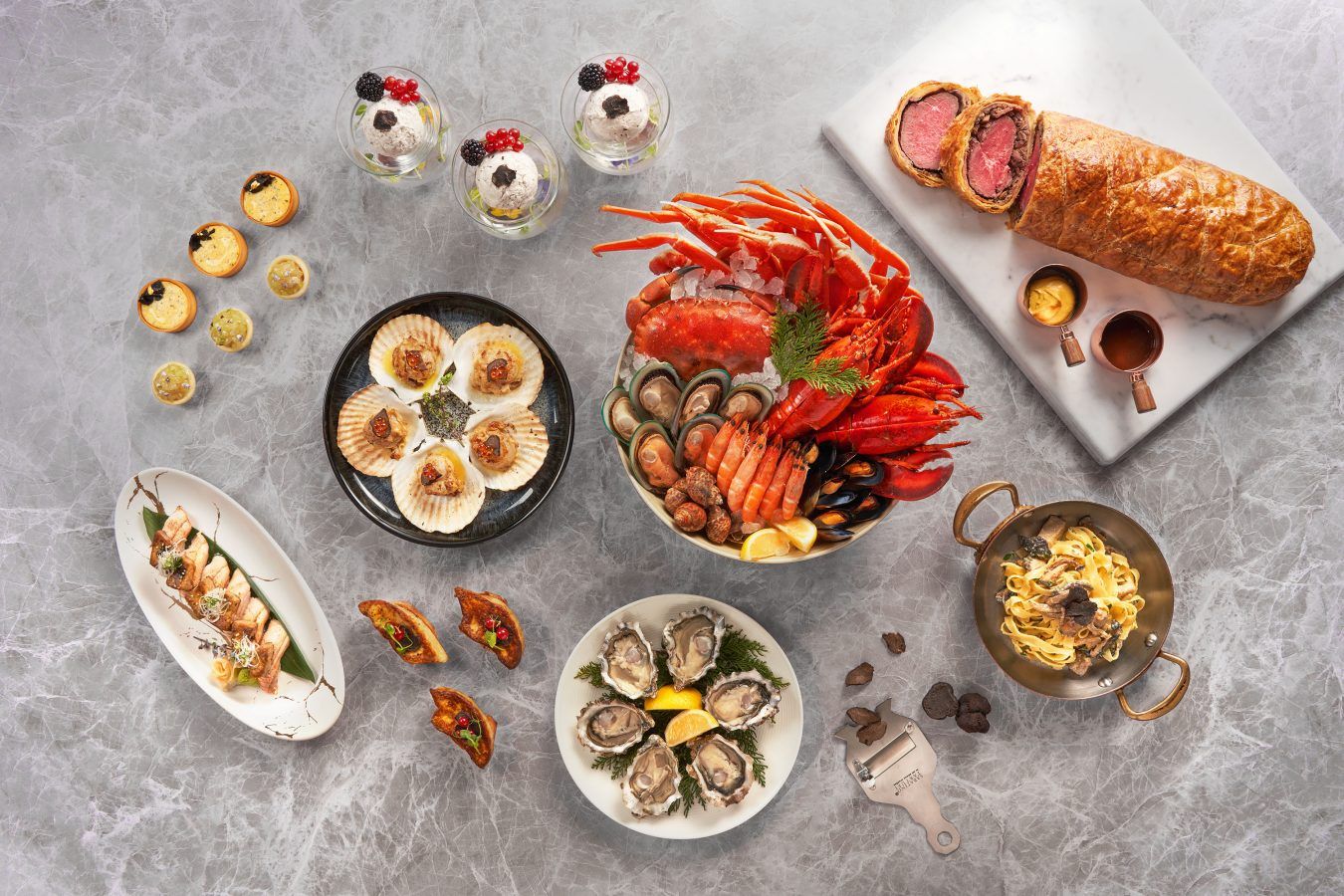 The Best Hotel Buffets In Hong Kong Right Now April 2023   Best Hong Kong Hotel Buffets Seafood Dimsum Meat Dessert Dining  1350x900 