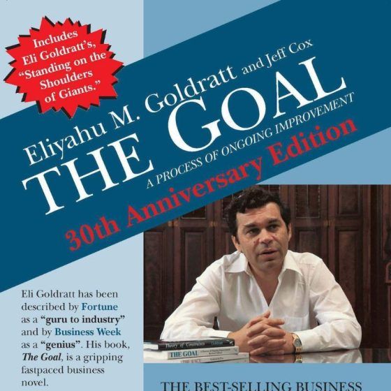 'The Goal: A Process of Ongoing Improvements' by Eliyahu Goldratt