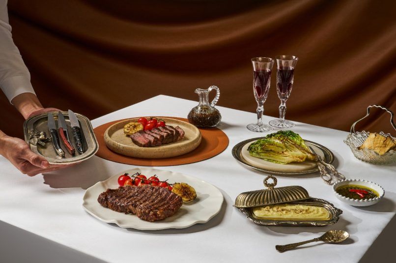 The Astor Grill Steak dishes