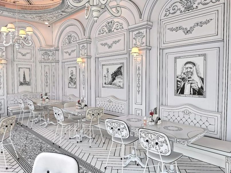 best 2d cafes around the world forever rose dubai
