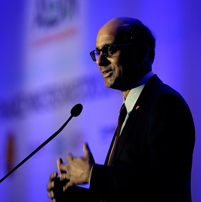 Senior Minister Tharman Shanmugaratnam to run for president