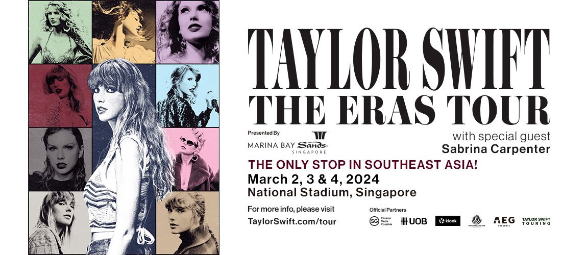 Taylor Swift The Eras Tour in Singapore 2024 Dates, tickets, and more