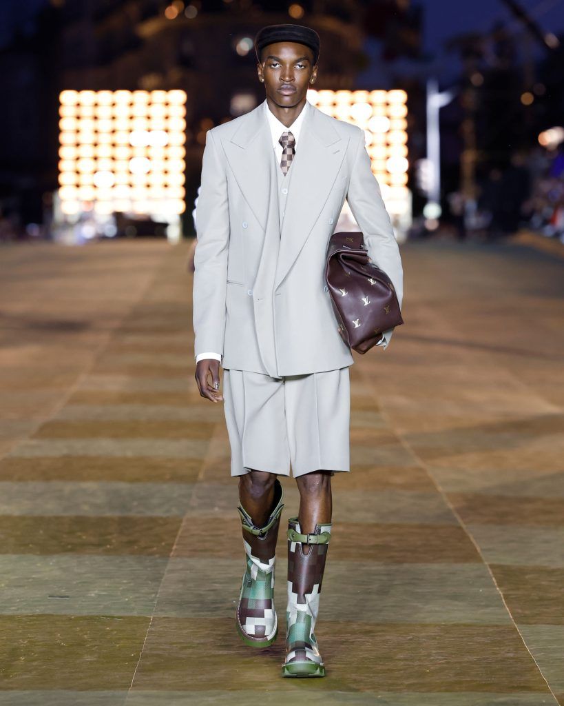 Here are the full looks from Pharrell's first Louis Vuitton
