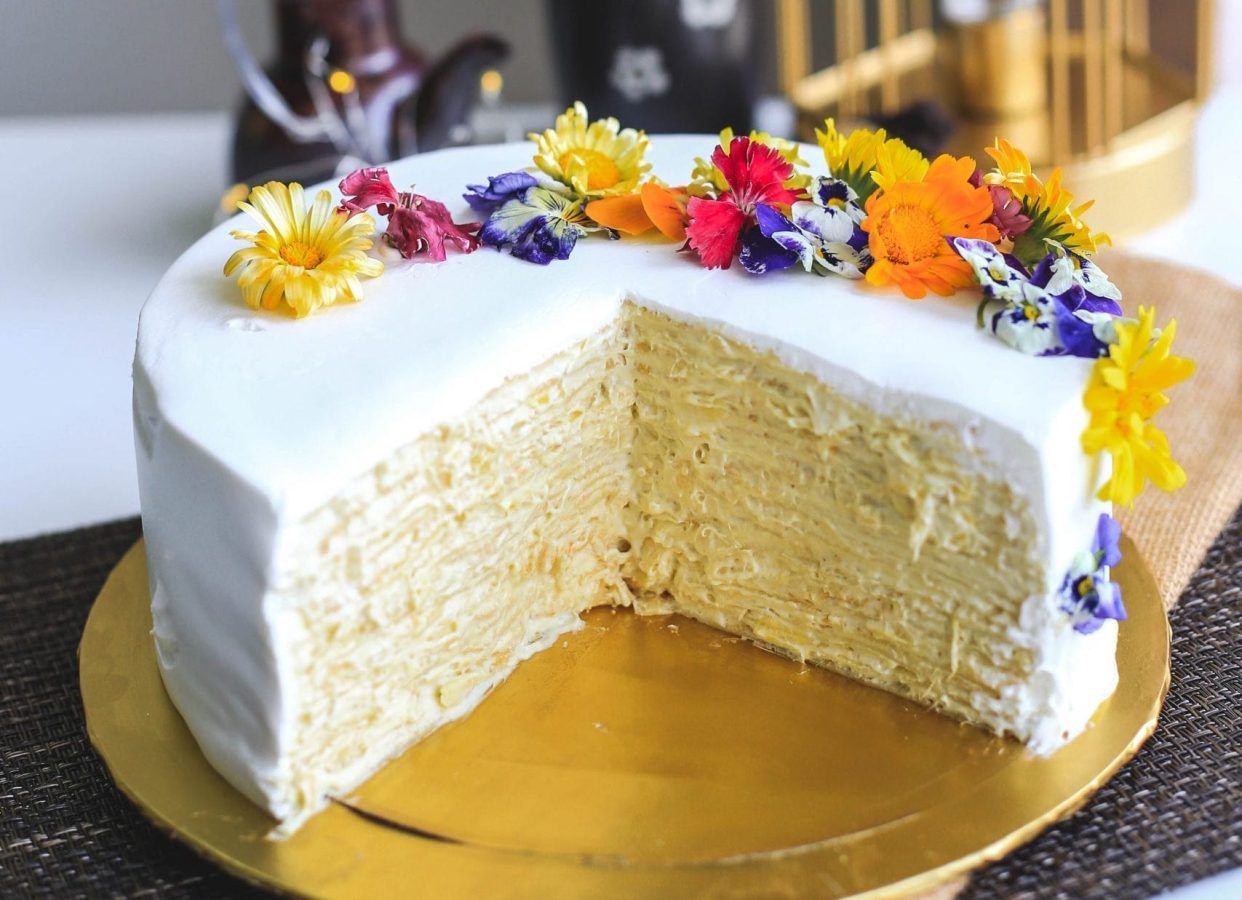 Musang King Durian Cake | Birthday Sponge Cake Delivery KL/PJ Malaysia