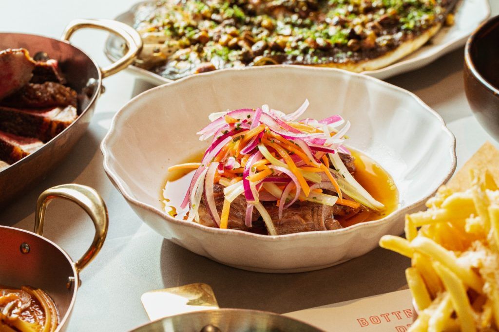 Mondrian Singapore Duxton Bottega di Carna Warm Beef Salad