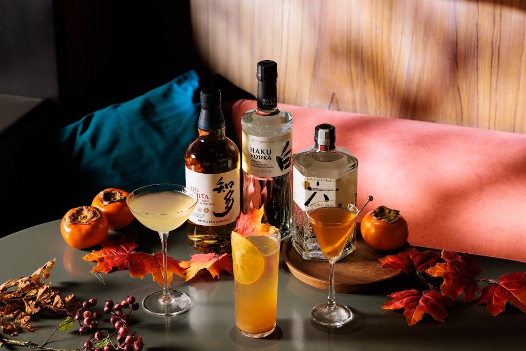 Jigger & Pony stars the humble persimmon in these House of Suntory autumn cocktail