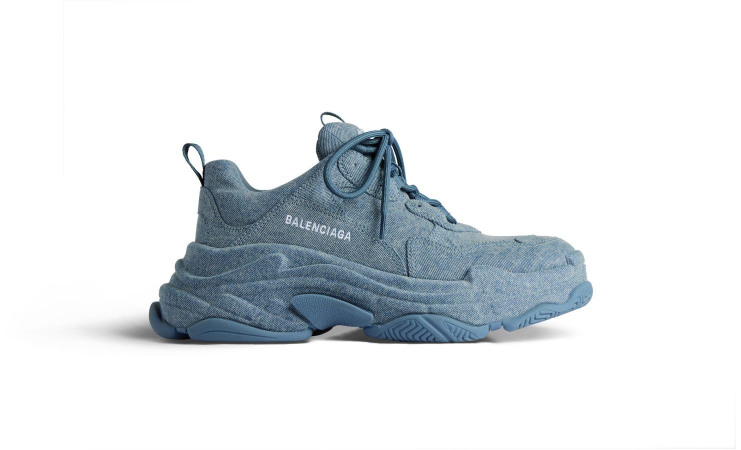 Balenciaga's Triple S sneakers get denim makeover this summer