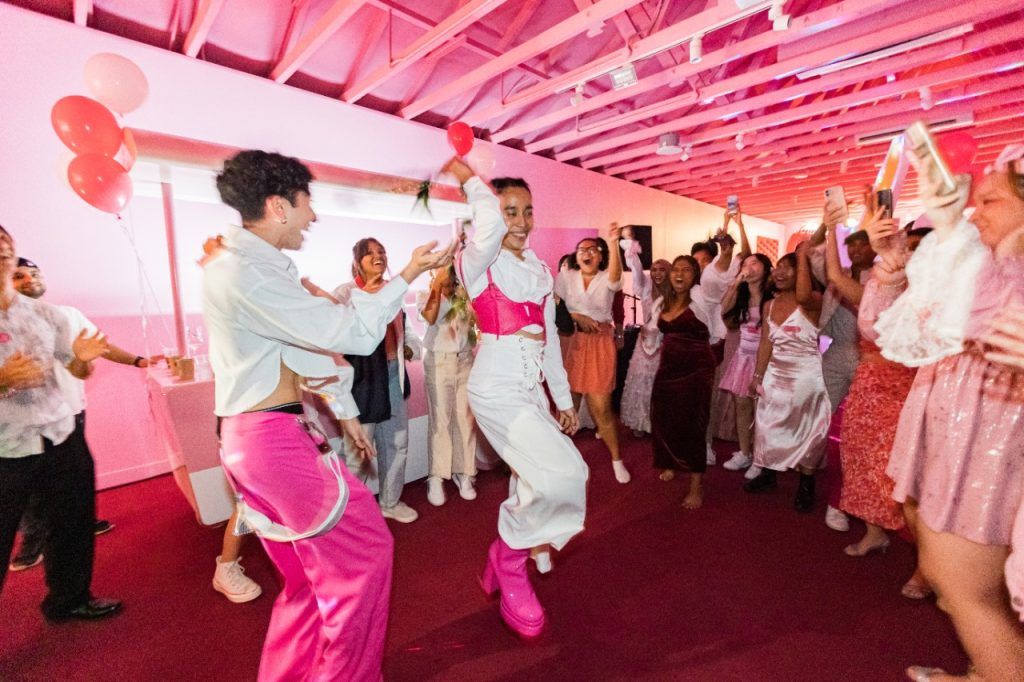 Kpop Pink Party at Museum of Ice Cream
