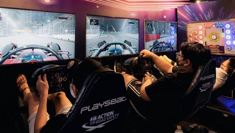 singapore gp truck race