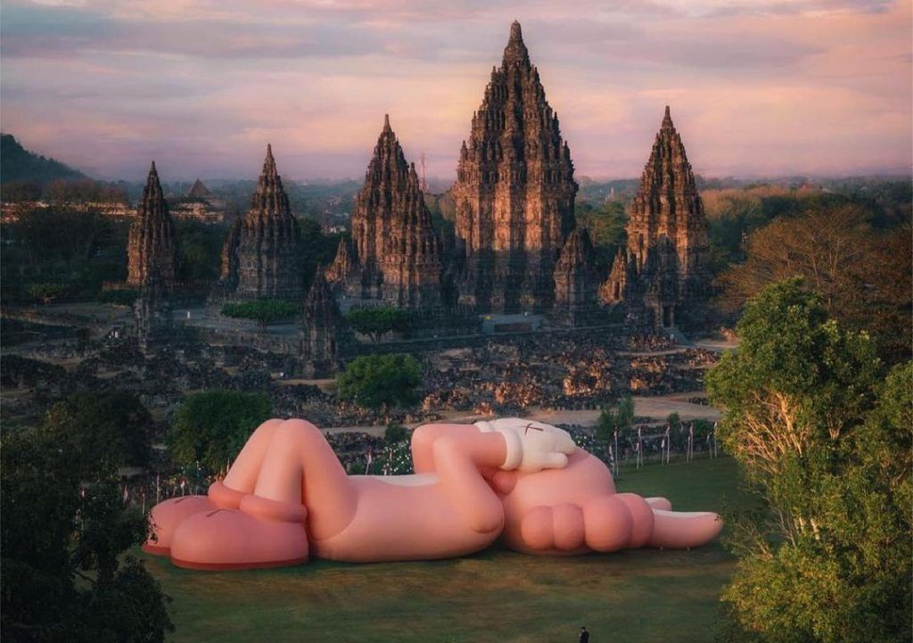 ‘KAWS:HOLIDAY’ world tour heads to Prambanan temple in Indonesia