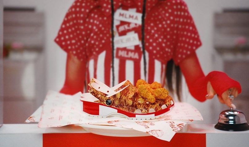 crocs x kfc collaboration fried chicken jibbitz where to buy