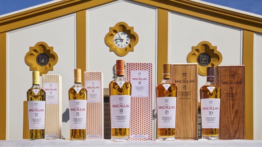 The Macallan Colour Collection brings back its age-statement whisky to travel retail