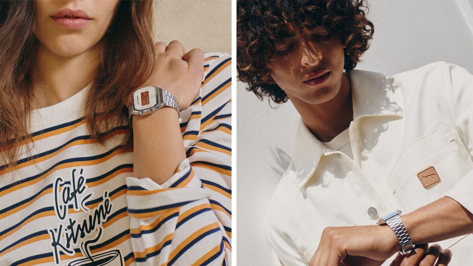 Café Kitsuné x Casio Vintage wristwatch blends style and functionality