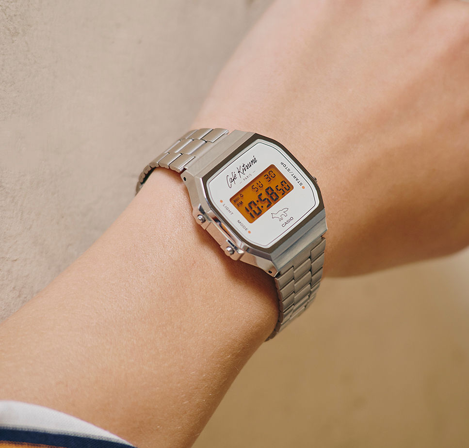 Café Kitsuné x Casio Vintage wristwatch blends style and functionality