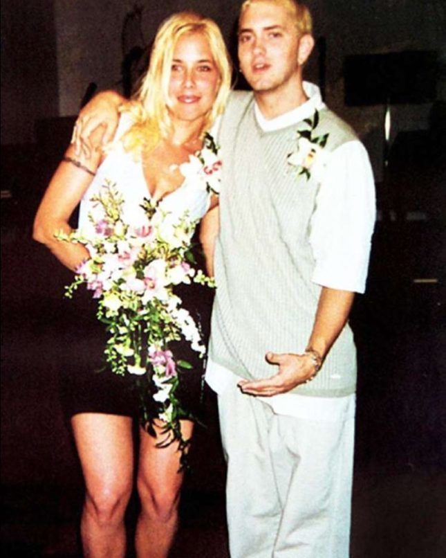shortest celebrity marriages weddings married hollywood couples eminem kim scott mathers