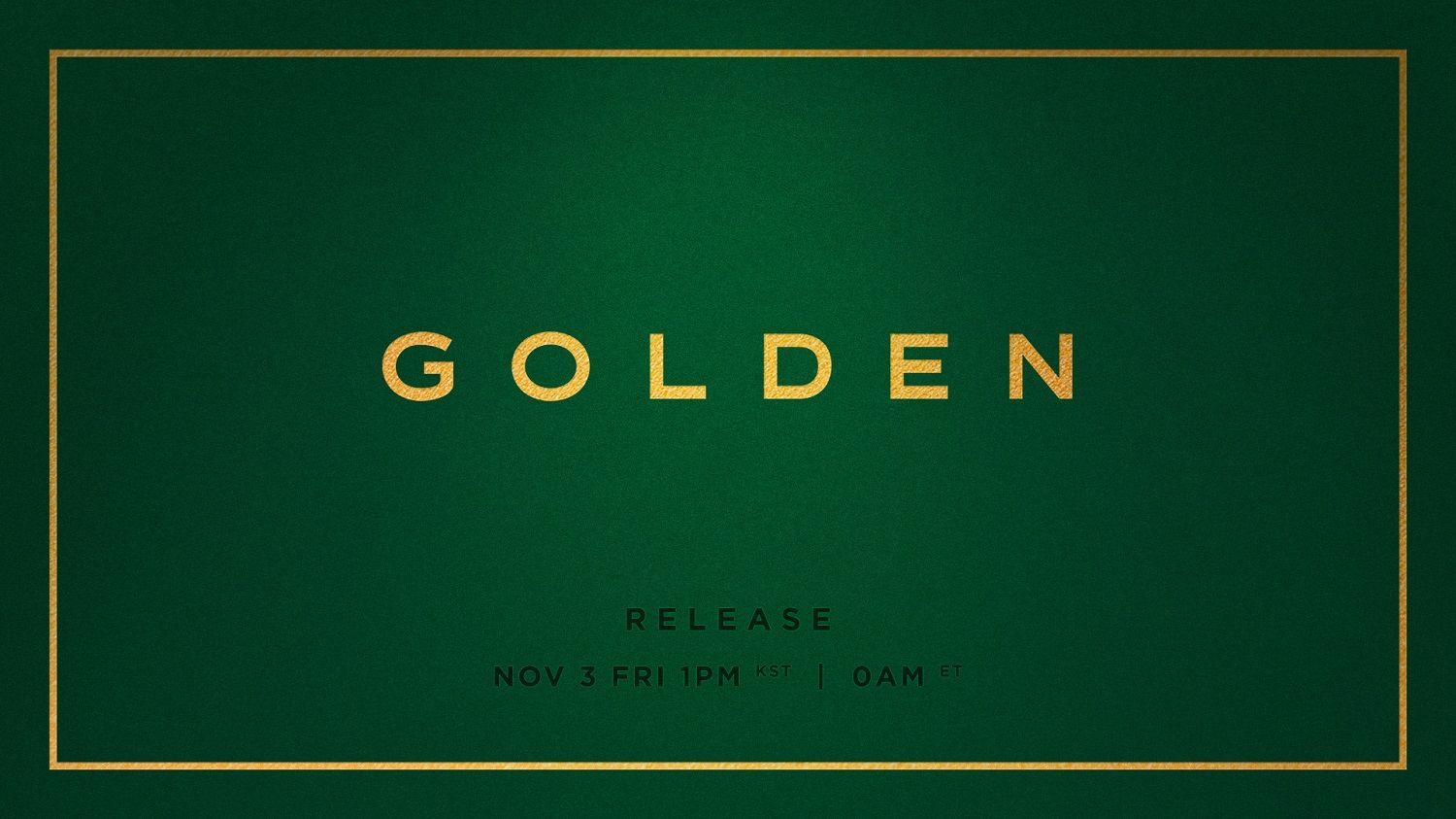 BTS's Jungkook announces release date of solo debut album GOLDEN