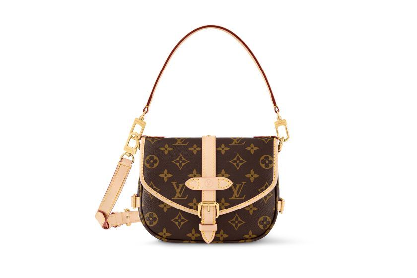 Louis_Vuitton Saddle Monogram Bag For Casual Wear