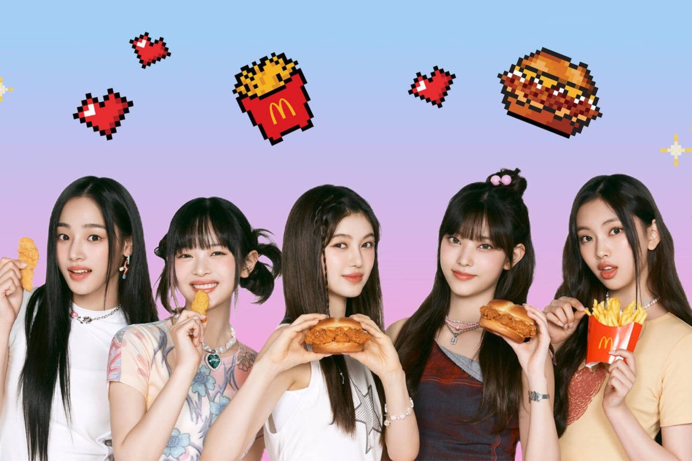 newjeans  マクドナルド Mcdonald ニュージーンズ McDonald's x NewJeans Launches “Fly to the McDonald's