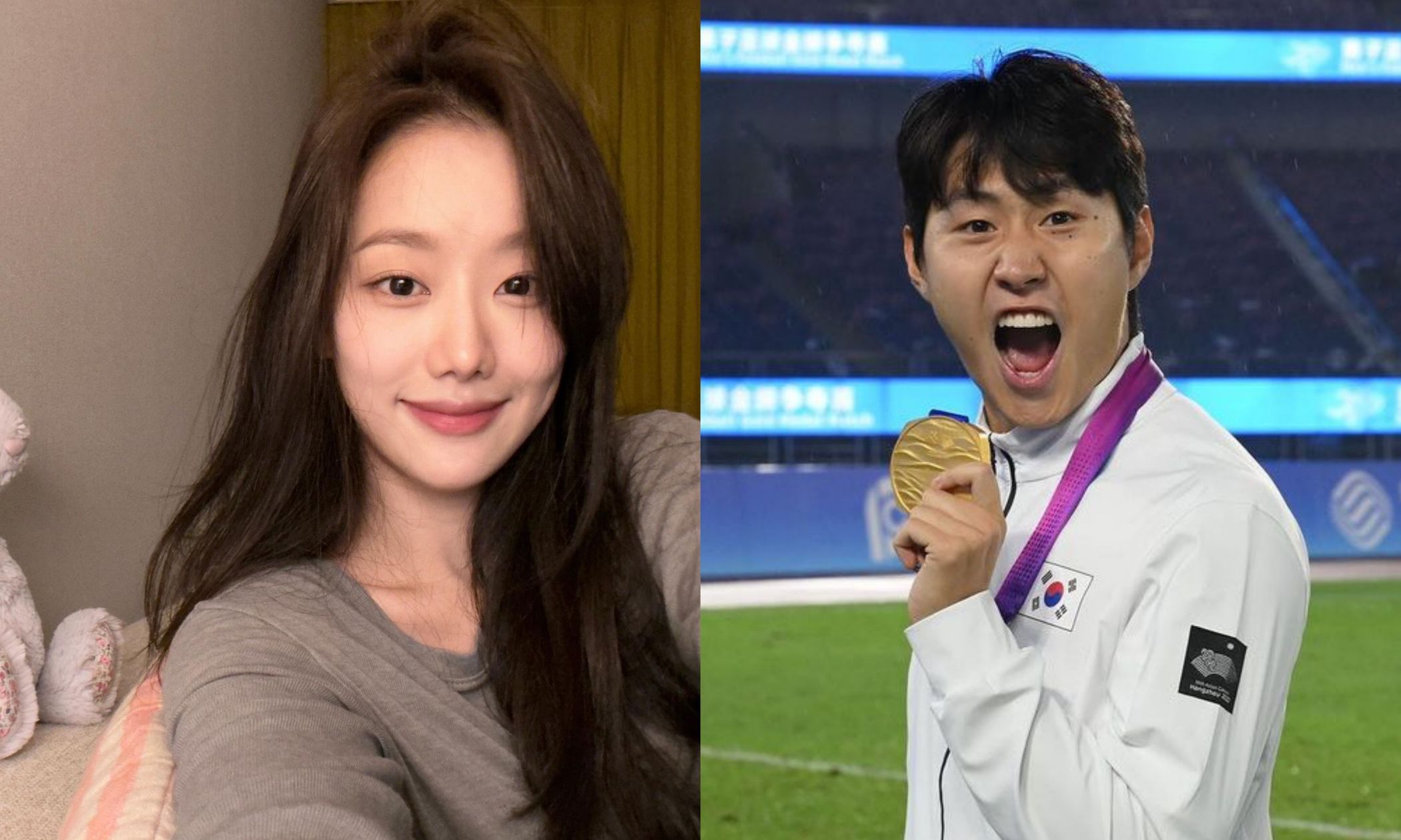 Lee Naeun has denied dating rumours with football star Lee Kang In