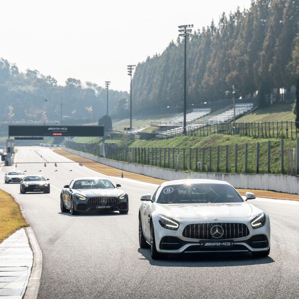 An exceptional drive of a lifetime on the AMG Speedway in Seoul, only with Cycle & Carriage Singapore
