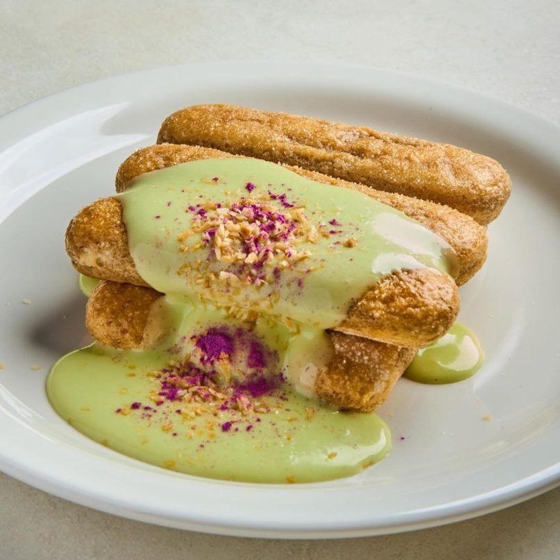 acoustics coffee bar Pandan Tiramisu