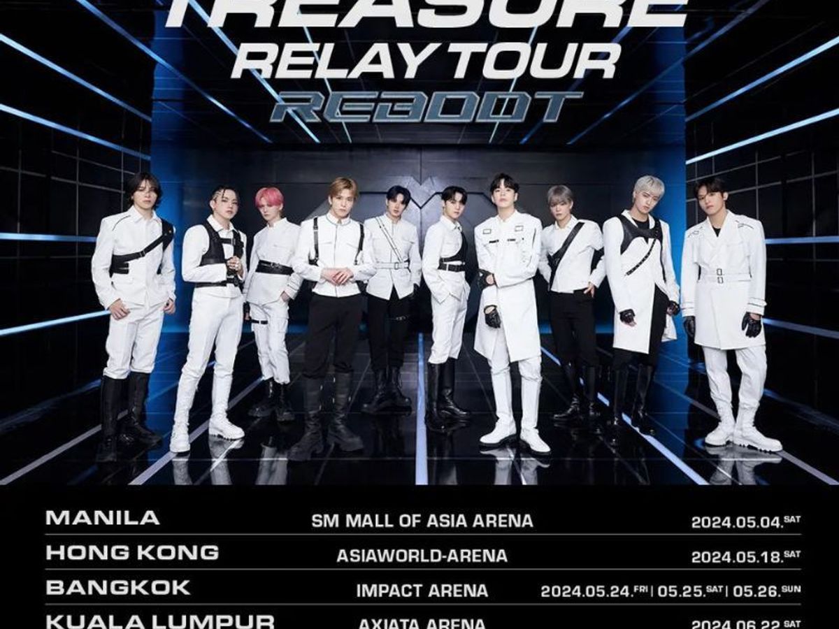 Treasure announces cities and dates of their Asia tour in 2024