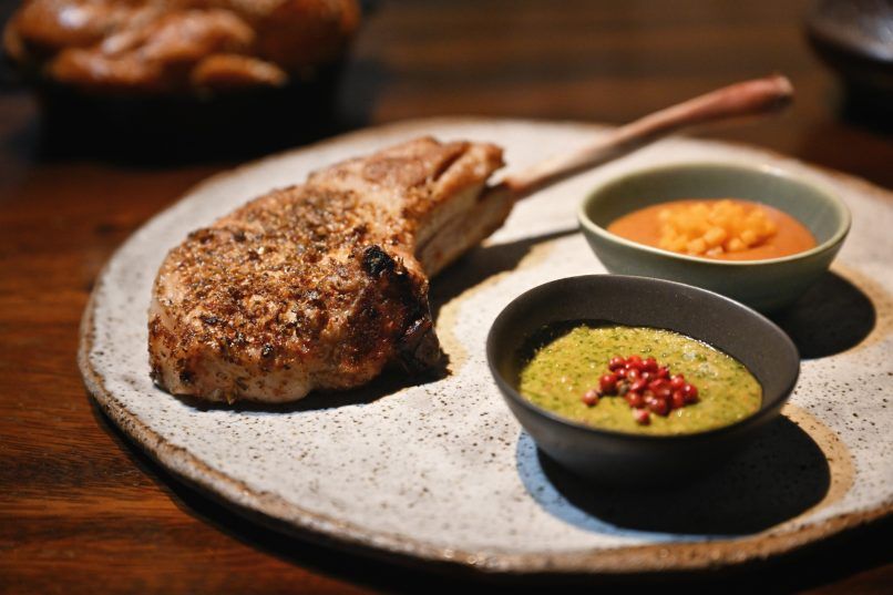 The Prince Karam Black Hog Tomahawk