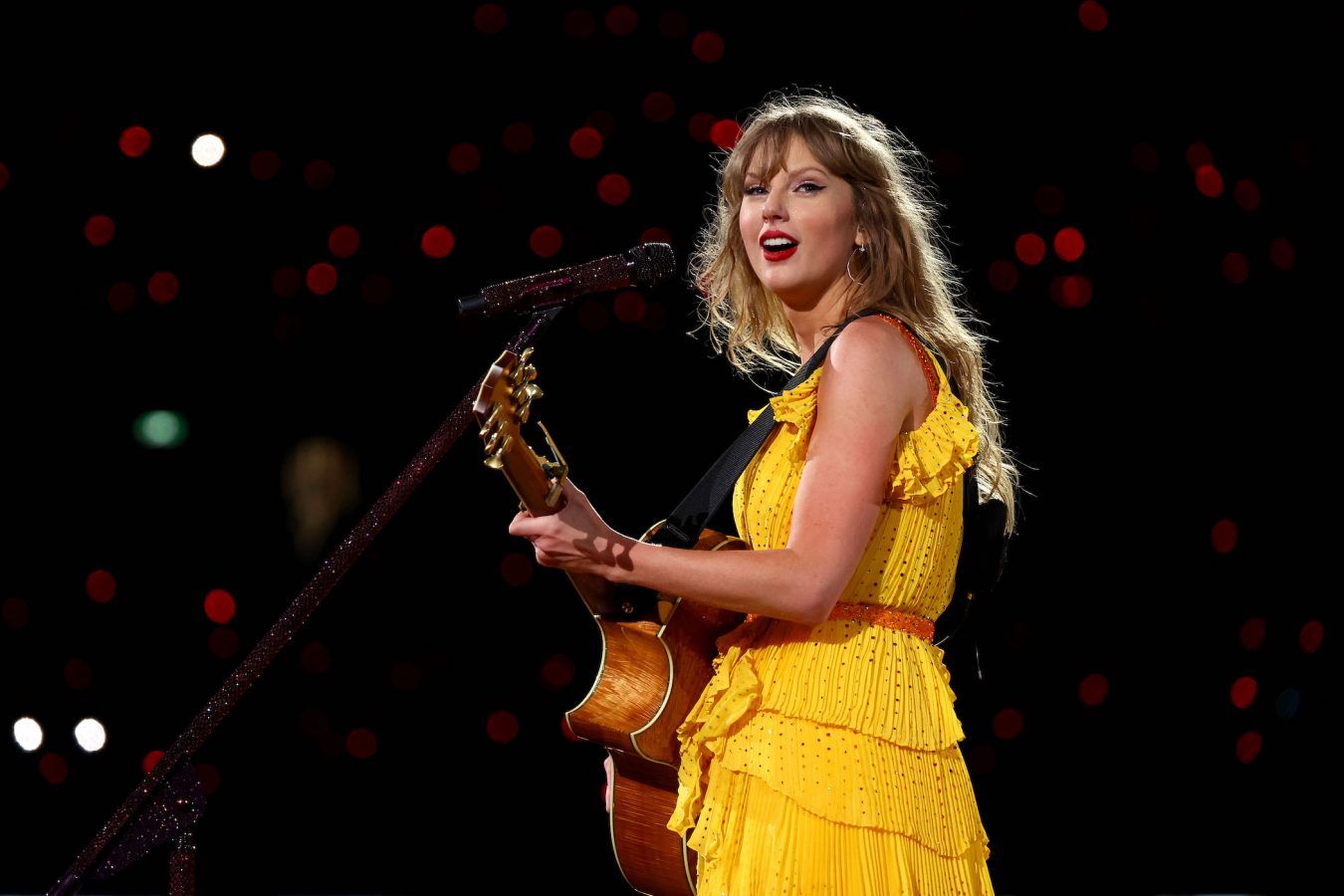 A surprise songs tracker at Taylor Swift’s The Eras tour in 2023 and 2024