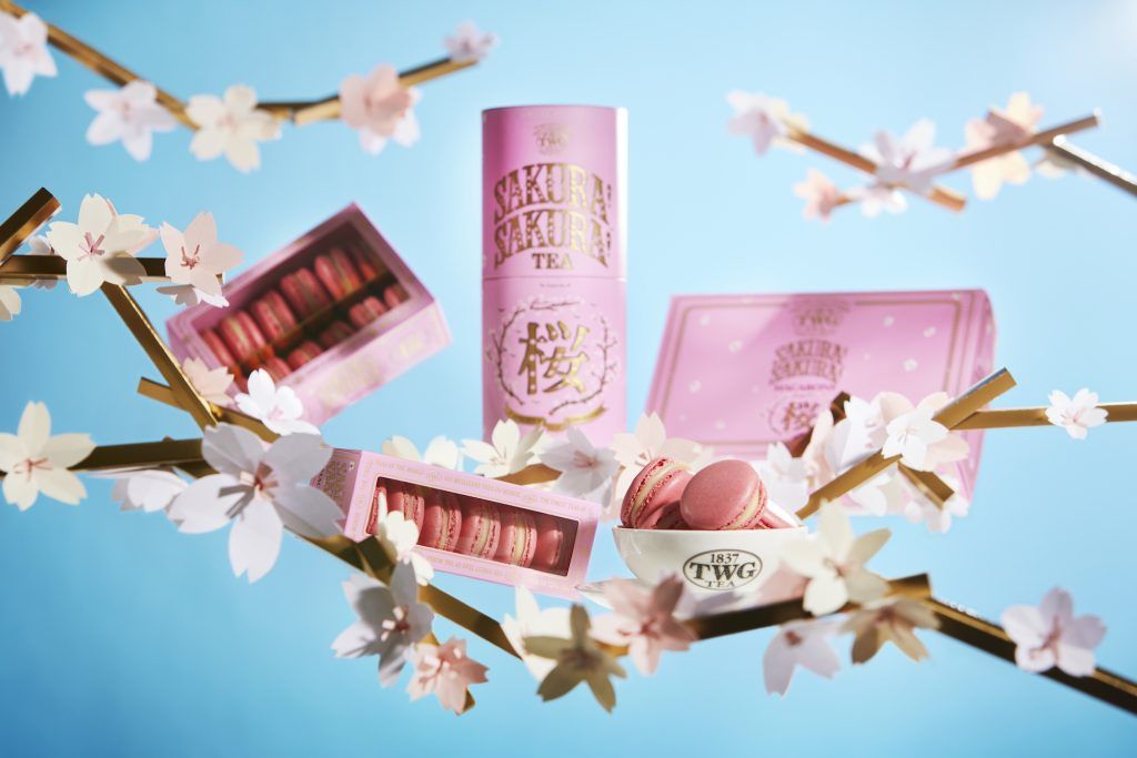 TWG brings Kyoto’s cherry blossoms to Singapore with the Sakura! Sakura! series