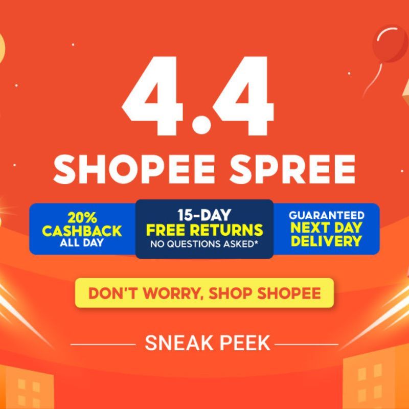 4.4 Shopee Spree sale: All the best deals to save big and shop more