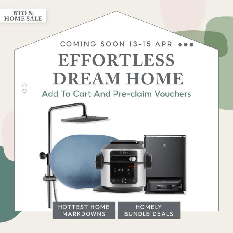 Spruce up your new home for less with the Shopee BTO & Home sale