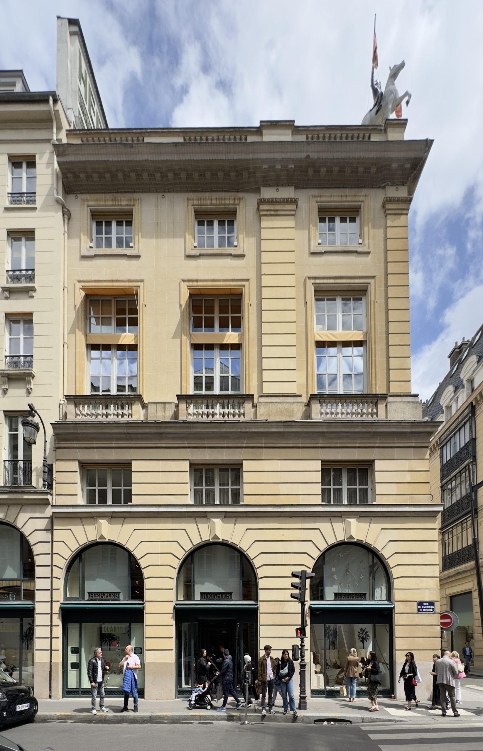 What makes the Hermès Faubourg iconic since 1880
