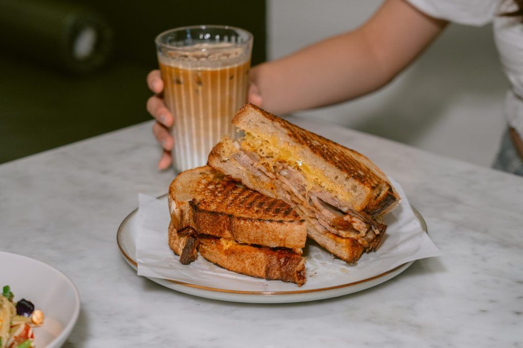Puzzle Coffee Dempsey Hill Reuben Toastie