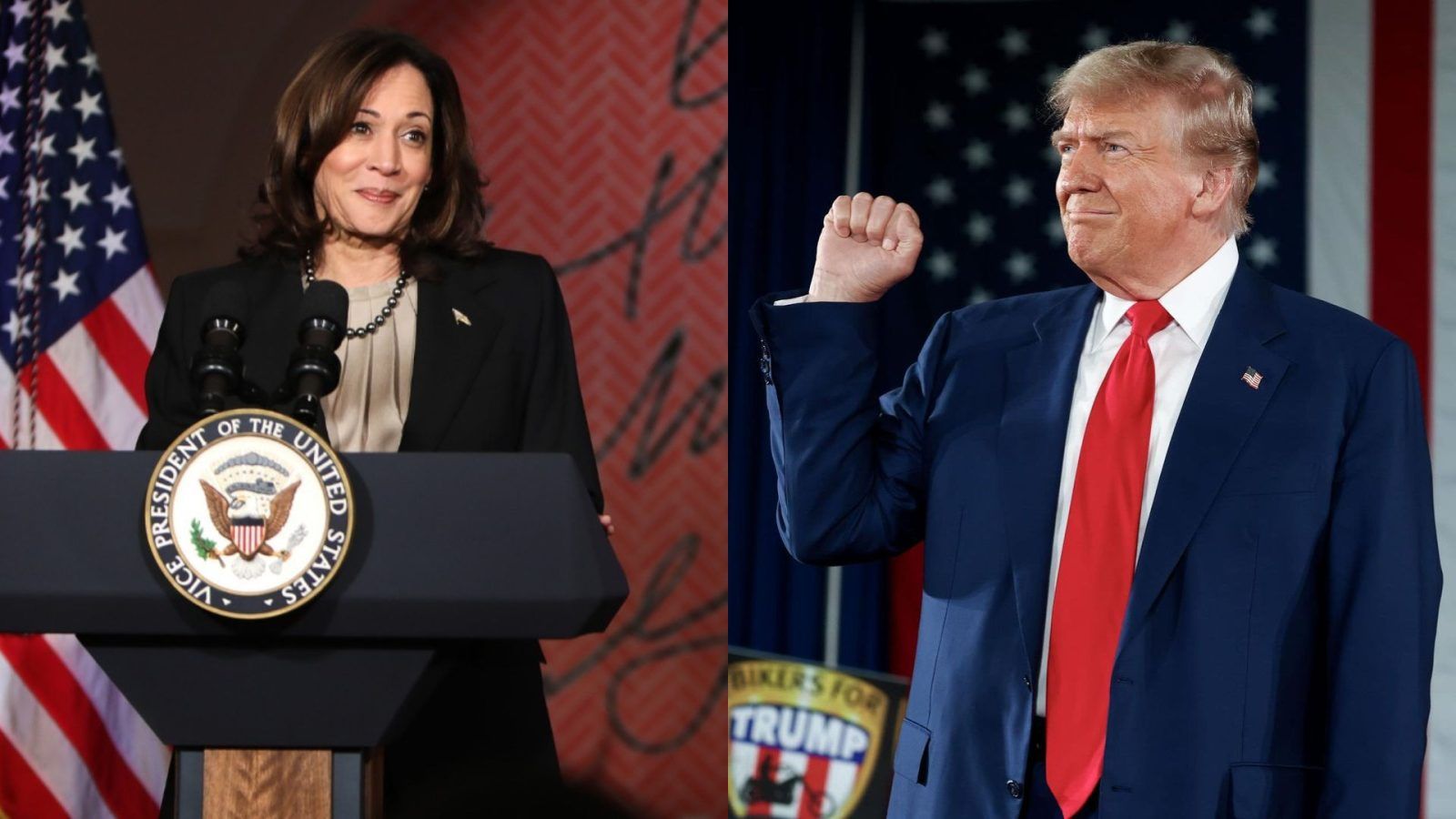 Kamala Harris vs Donald Trump Comparing age, education, and career