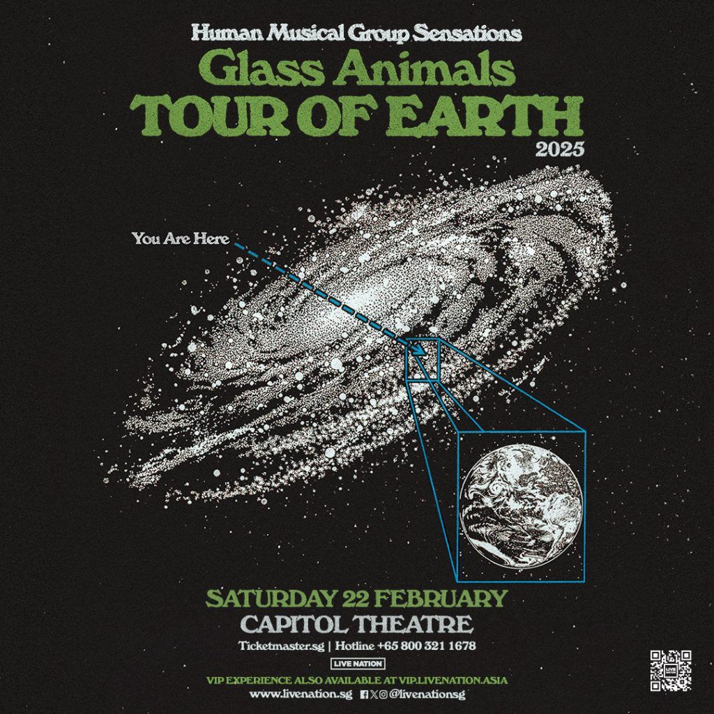 Glass Animals Tour of Earth tour concert in Singapore 2025: Ticket details and more