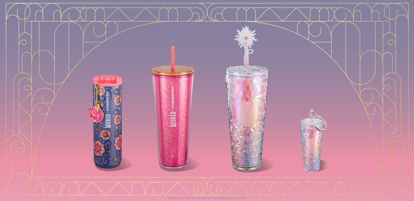 Starbucks Wicked Glinda collection