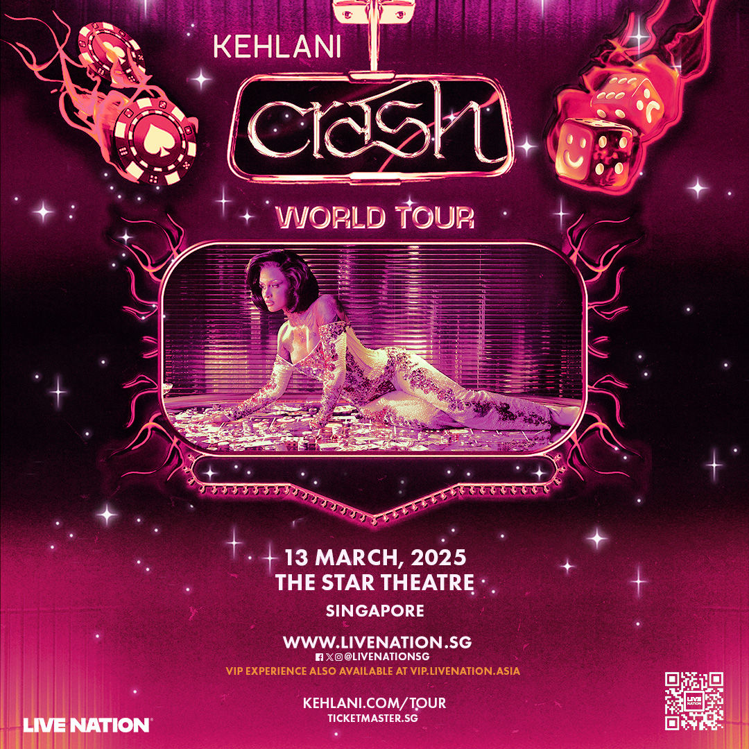 Kehlani CRASH WORLD TOUR singapore details