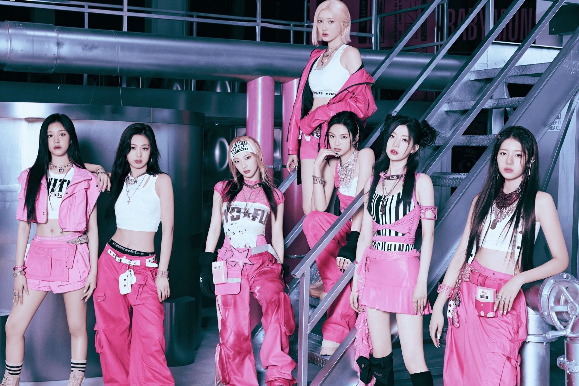 BABYMONSTER Drip group concept photo at