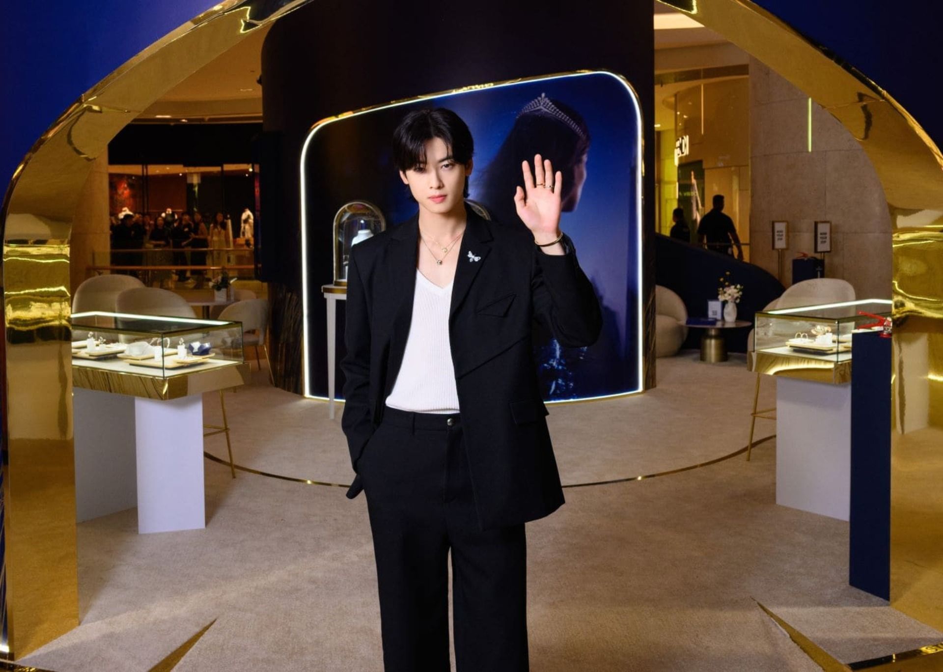 Cha Eun Woo Chaumet Ion Orchard