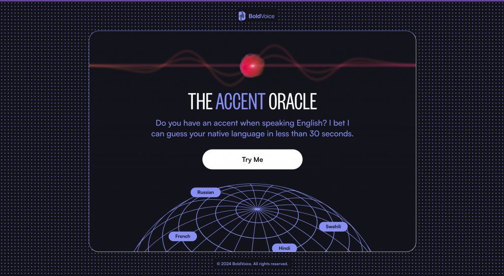 How to use BoldVoice Accent Oracle AI guesser to trace your accent | LSA SG